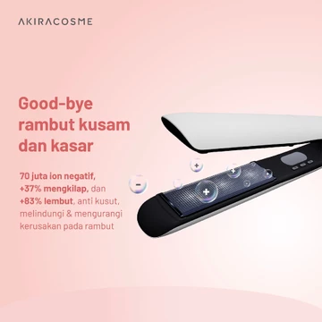 Akiracosme AC R1 Catokan Pelurus Rambut Ceramic Hair Straightener Akira Cosme