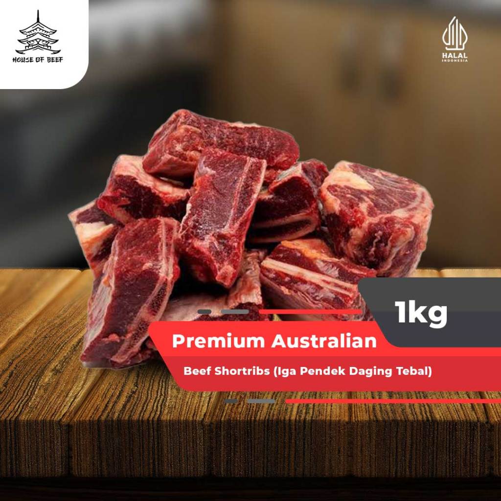 Jual Iga Sapi AUS Daging Tebal Kualitas Super | Beef Short Ribs Grade A ...