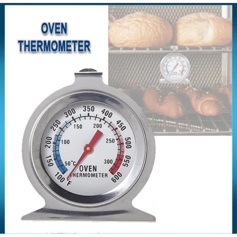 Jual Termometer Oven Termometer Stainless Cooking Baking Dial Gauge ...