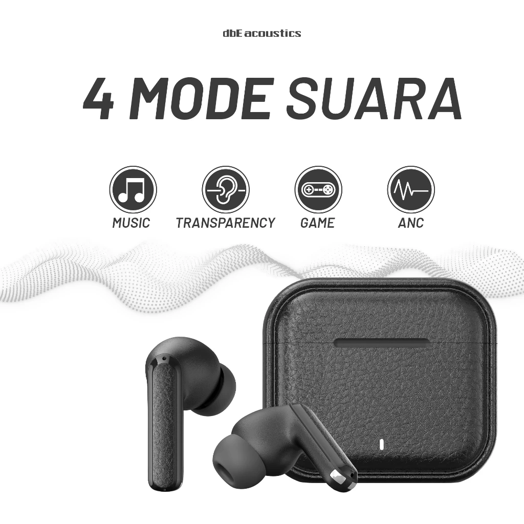 dbE Seikabuds Pro Hifi TWS ANC Wireless Earphone Gaming Mode