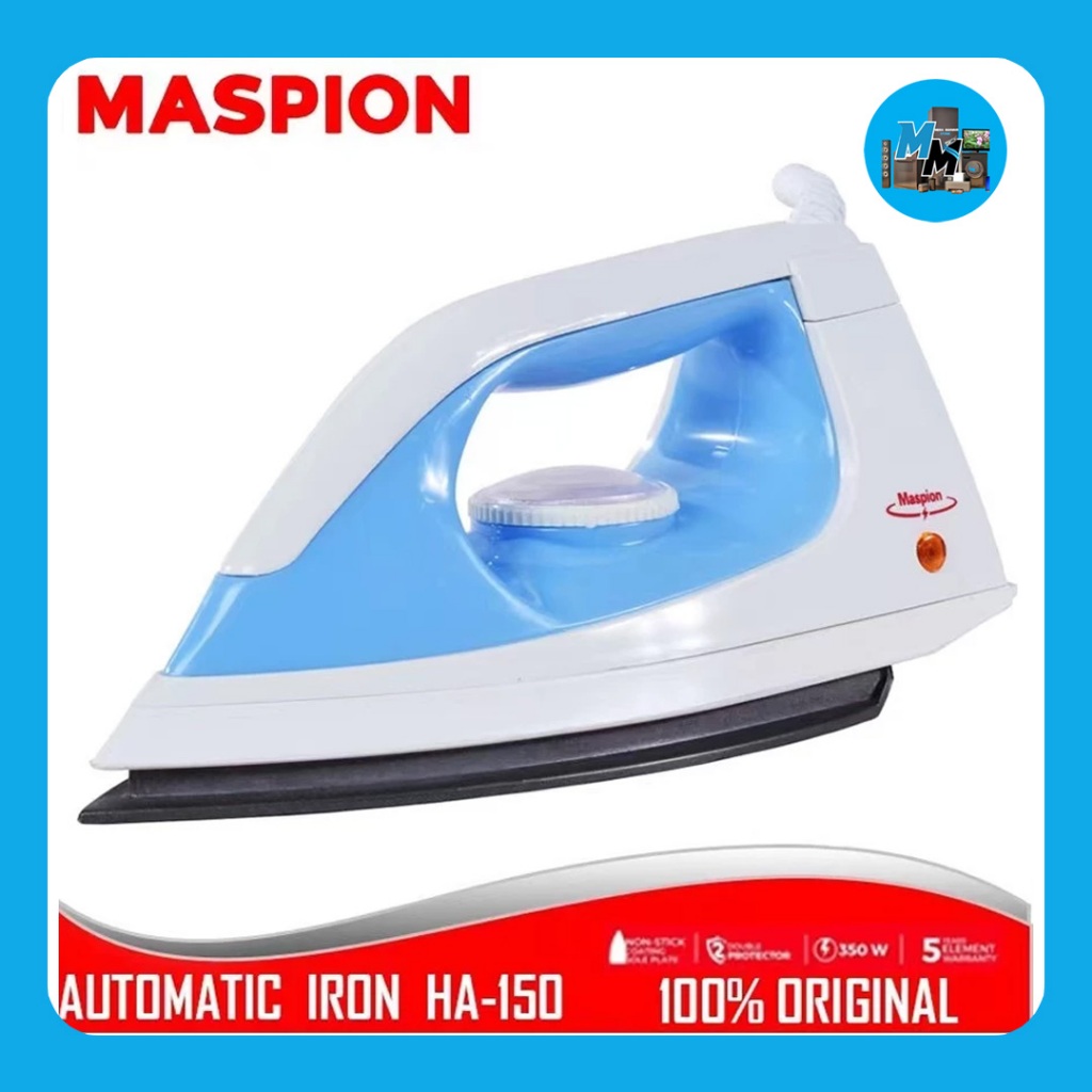 Jual MASPION HA-150 Setrika Listrik 350 watt | Shopee Indonesia