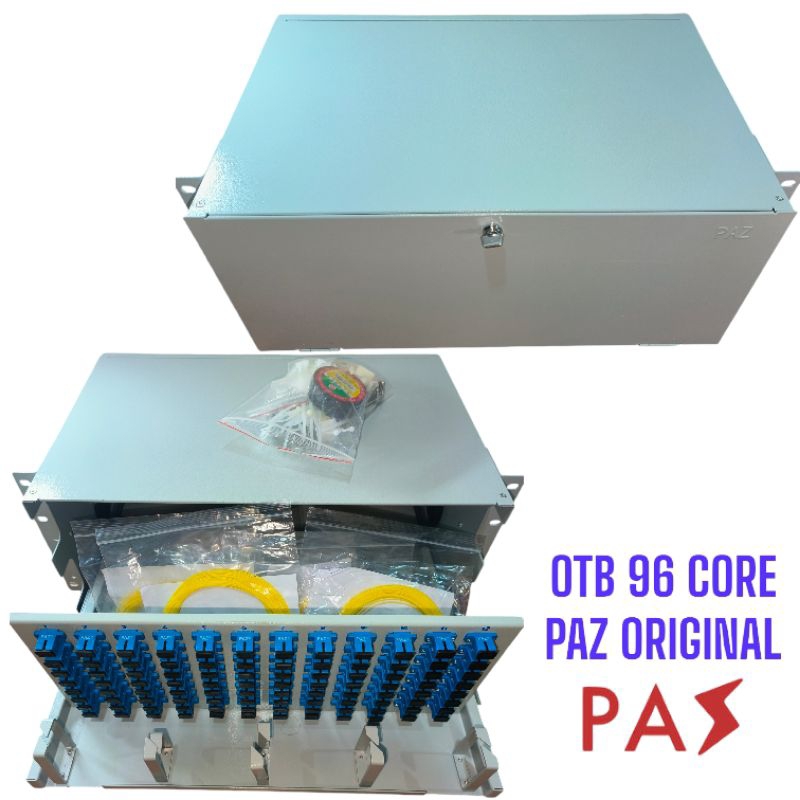 Jual optical termination box otb rack 96 core paz original lengkap ...