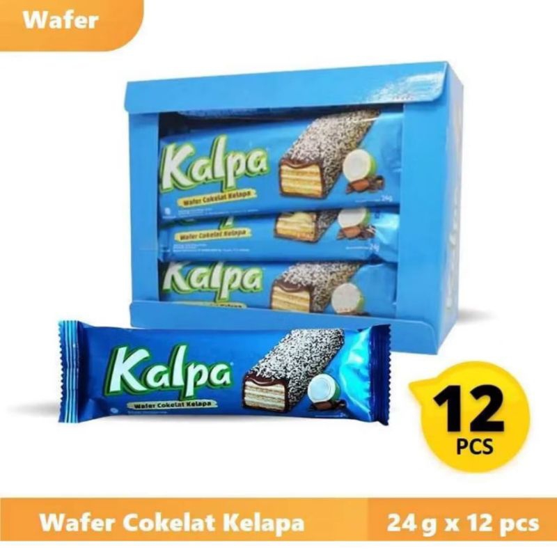 Jual Wafer coklat Kalpa satu box 12pcs | Shopee Indonesia