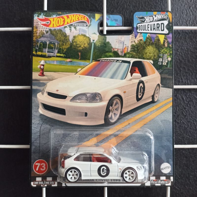 Jual Hot Wheels 99 Honda Civic EG Type R EK9 Boulevard JAPAN STICKER ...