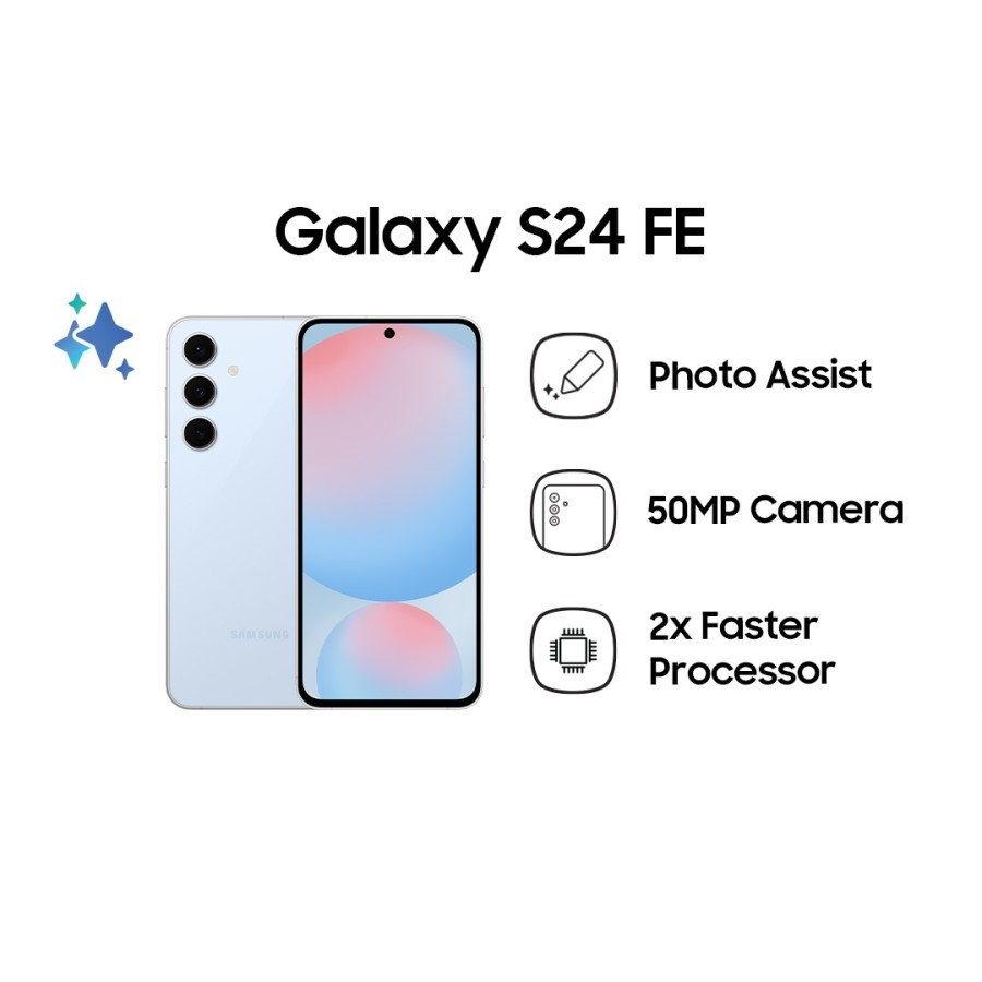 Samsung Galaxy S24 FE 8/128GB 8/256GB Inch Garansi Resmi