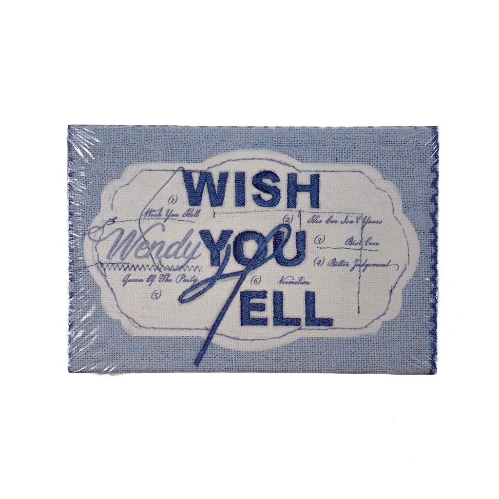 WENDY RED VELVET – 2nd Mini Album 'Wish You Hell' Versione QR (Astuccio Rosso)