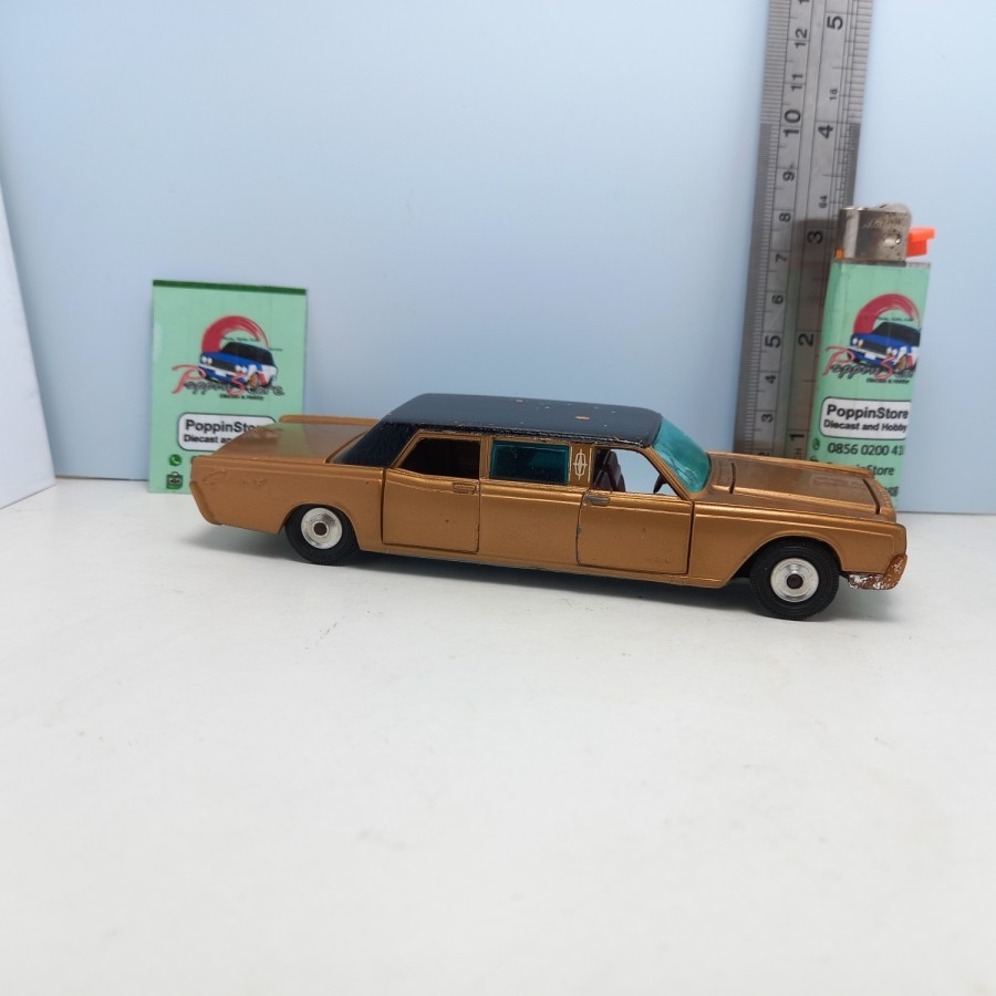 Corgi Toys 1/43 – Lincoln Continental Limousine Lehmann-Peterson – Dorée – Occasion