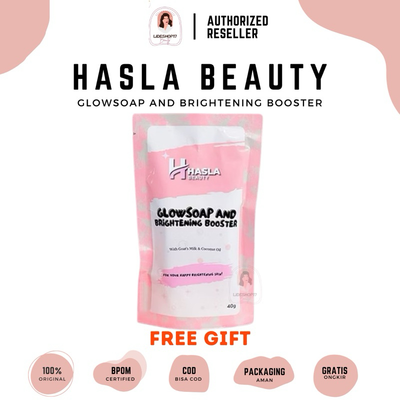 Jual READY! SIAP KIRIM! HaslaBeauty sabun glowsoap and brightening BPOM ...