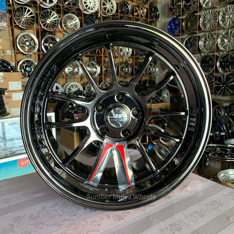 Jual Velg R18 Venom Black chrome. Sumber Mulya wheels. toko velg mobil ...