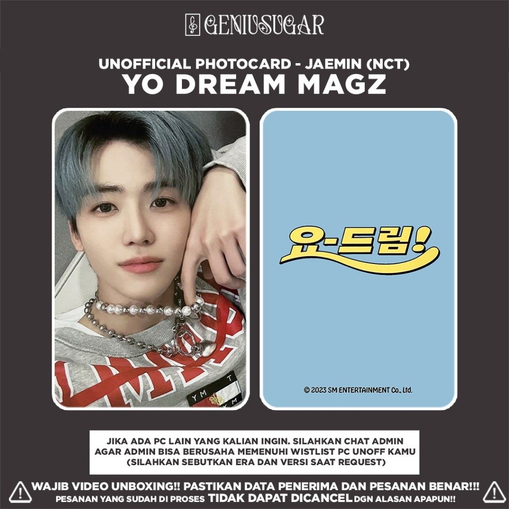 Jual [NCT] JAEMIN GOLDEN AGE MUSIC PLANT NATION CANDY HAT