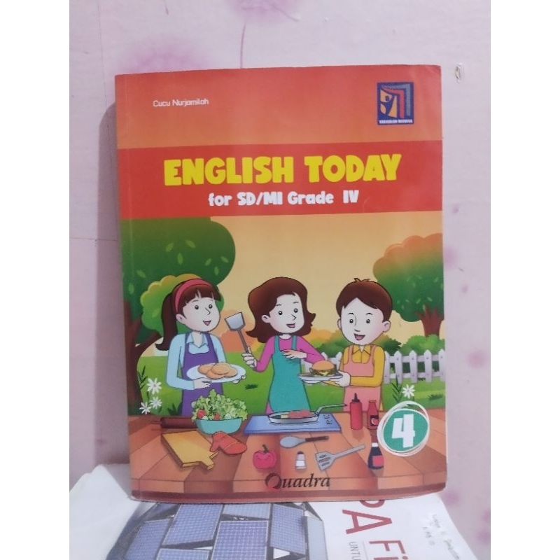 Jual buku bahasa Inggris english today kelas 4/IV sd mi quadra kurmer ...