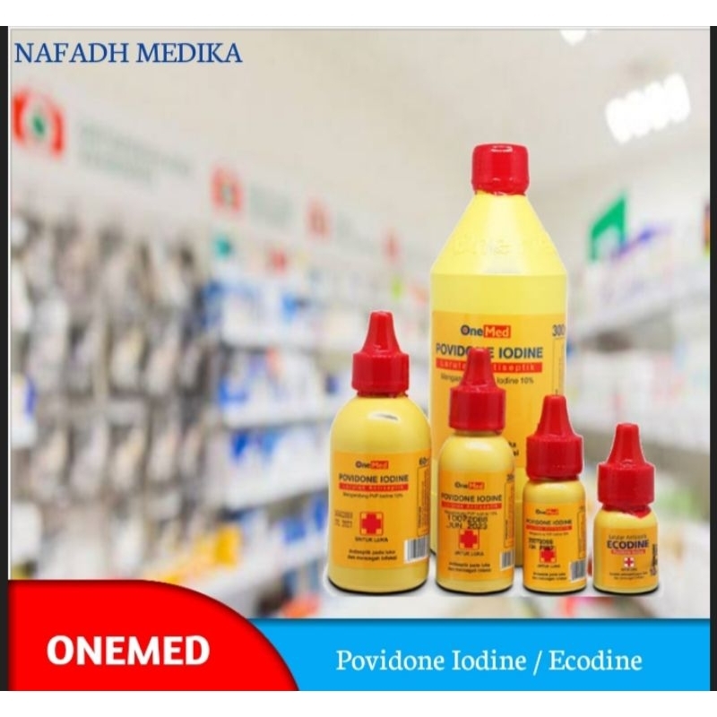 Jual ECODINE/POVIDONE IODINE ONEMED 30 ML | Shopee Indonesia