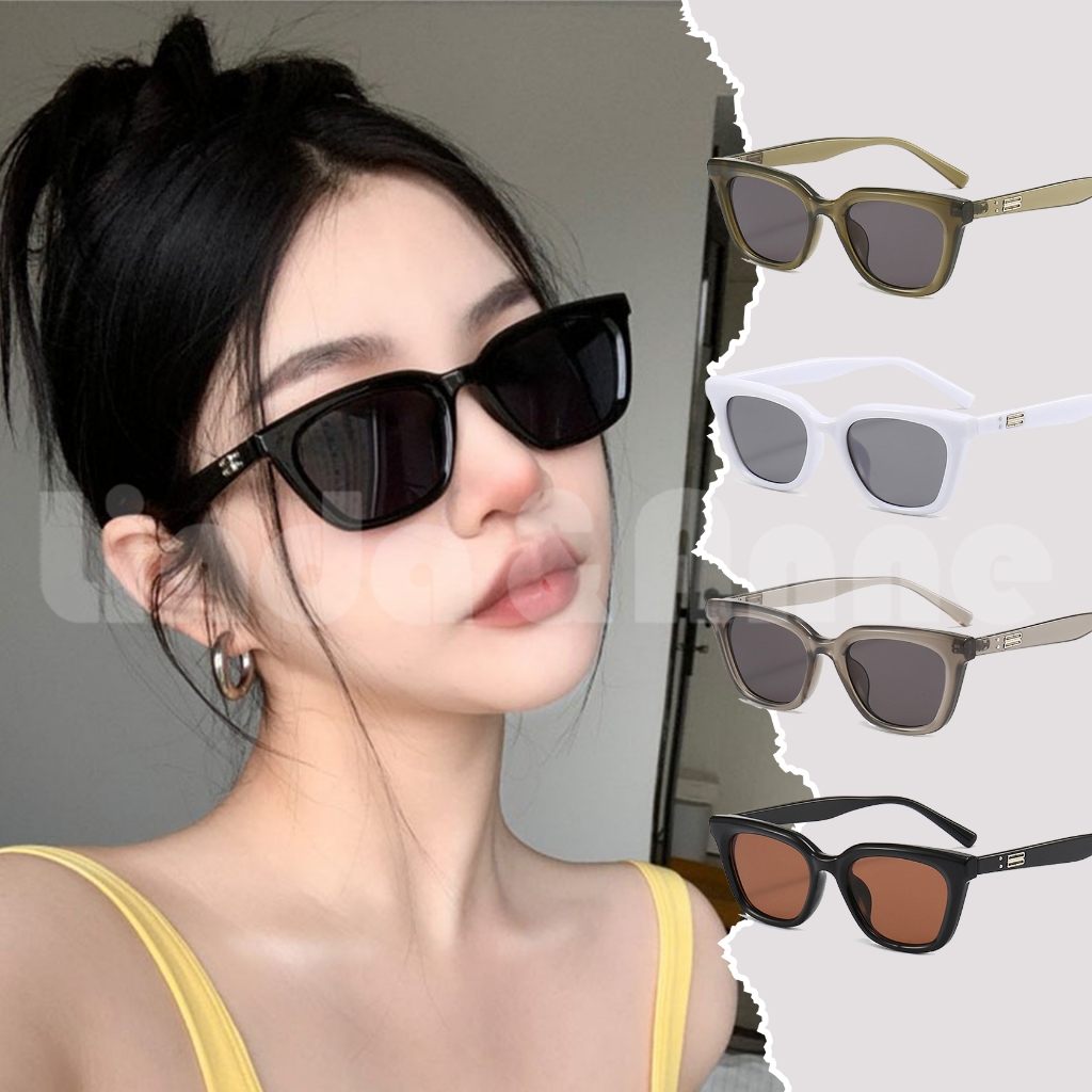 Jual L&A - Kacamata Hitam Cat Eye Kacamata Fashion Sunglasses Pelindung ...