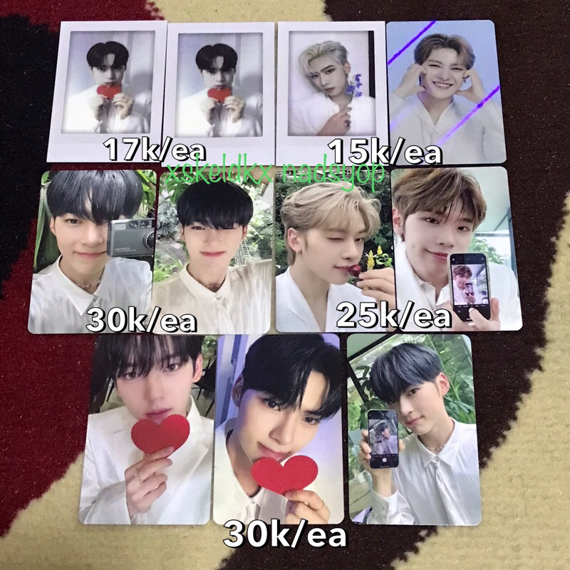 Jual ZeroBaseOne Official Photocard Trading Card MD Fancon Hanbin ...