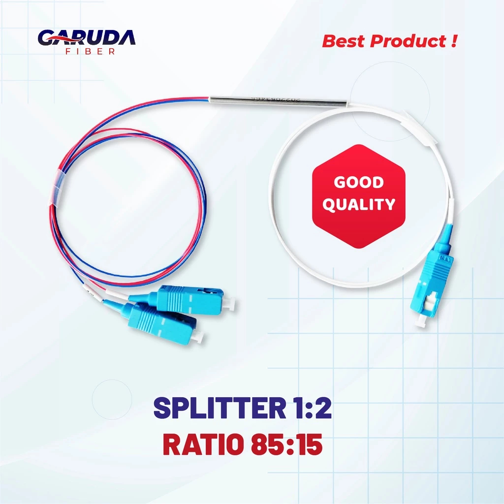 Jual Produk Favorit! (Ratio 85:15) GARUDA FIBER OPTIK Splitter/Passive ...
