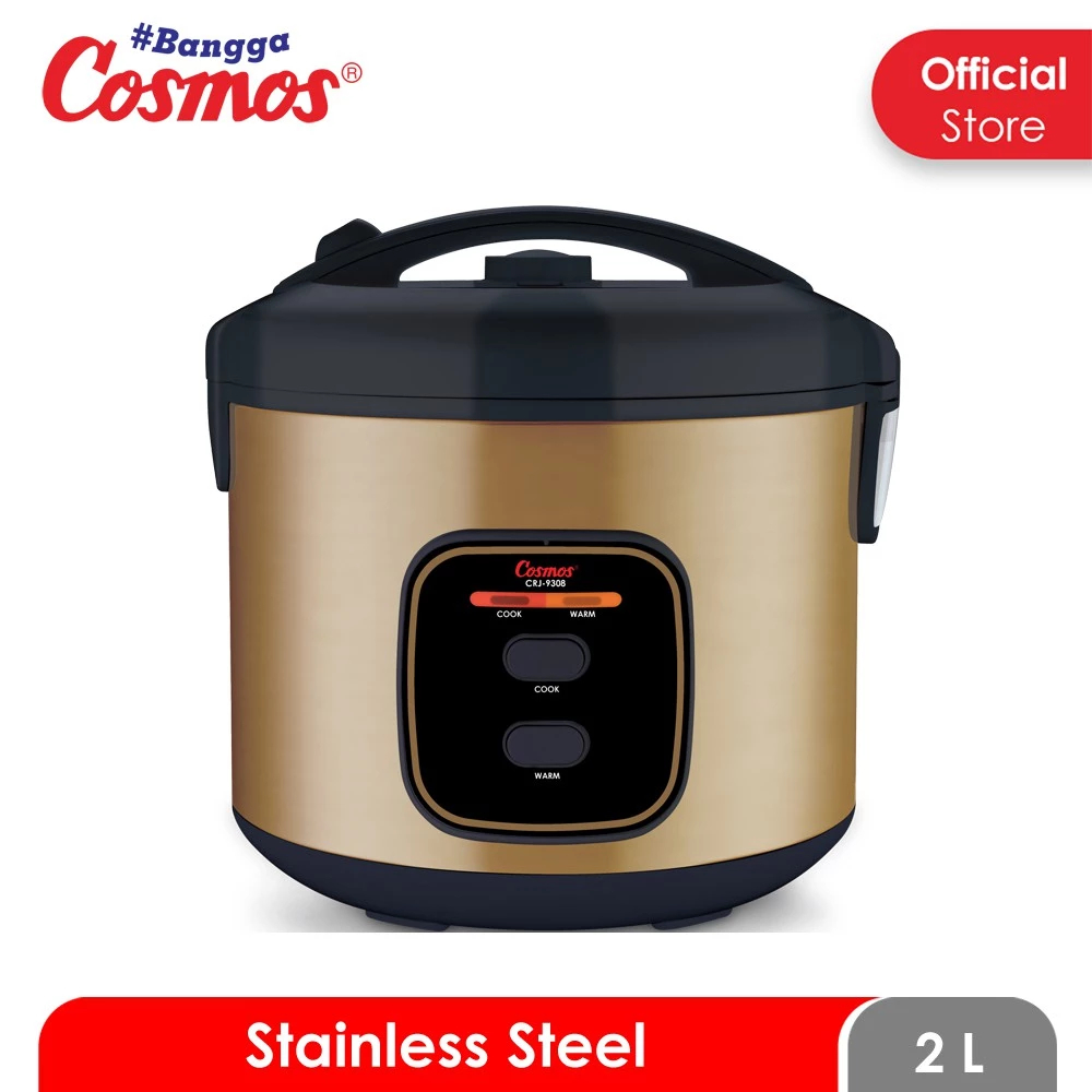 Jual Cosmos Rice Cooker Stainless Steel CRJ9308 2 L Shopee Indonesia