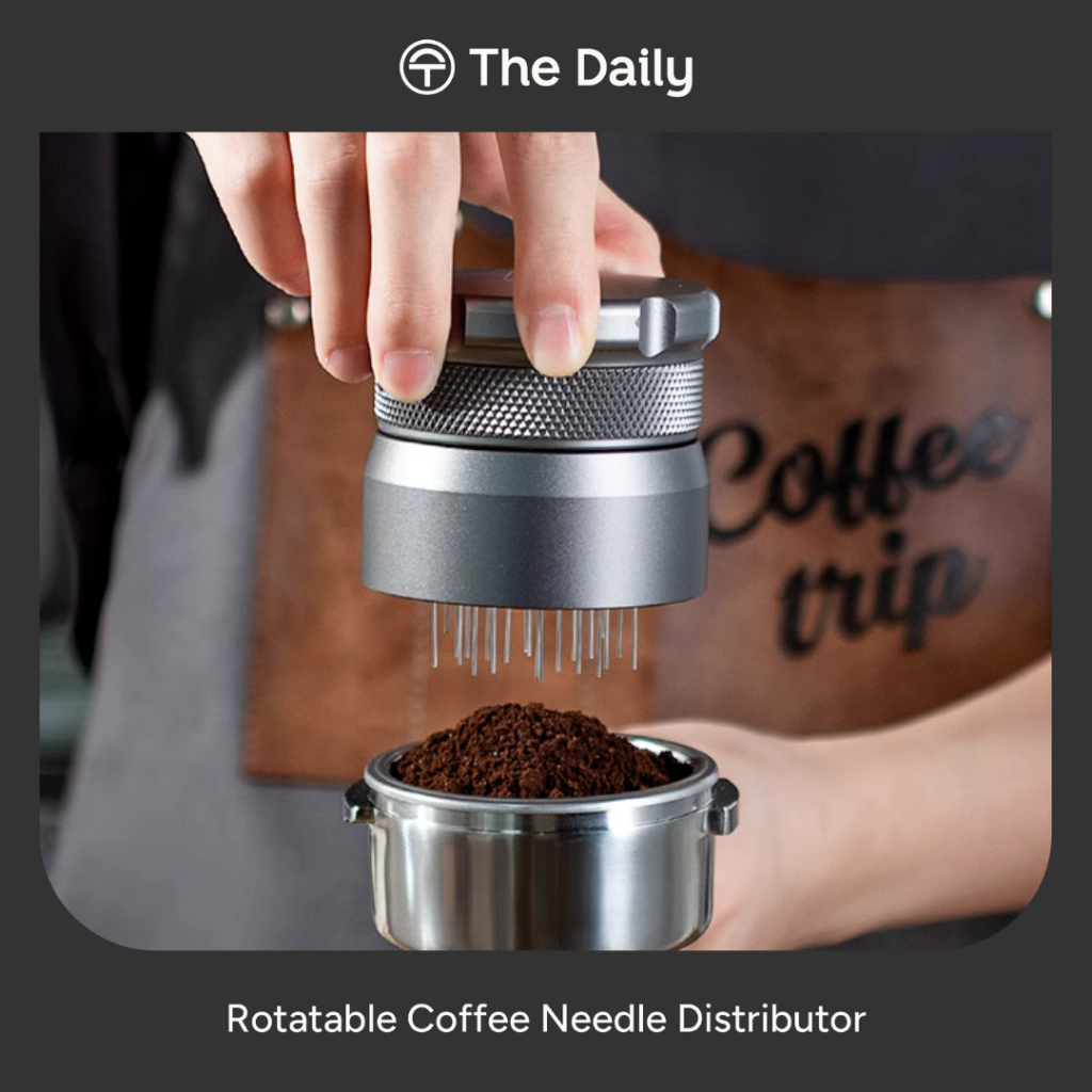 Jual Rotatable Coffee Needle Distributor WDT Tool - Alat Distribusi ...