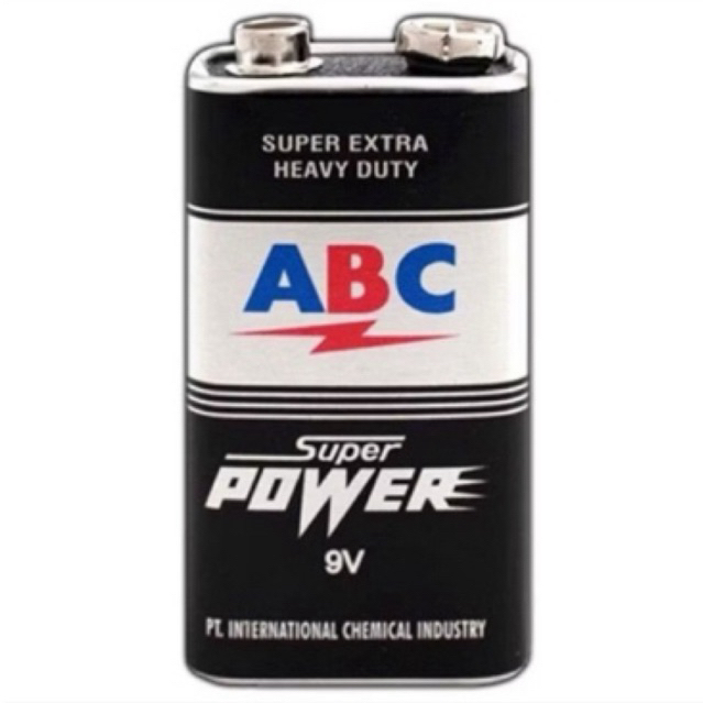 Jual Baterai 9 Volt ABC Power | Shopee Indonesia