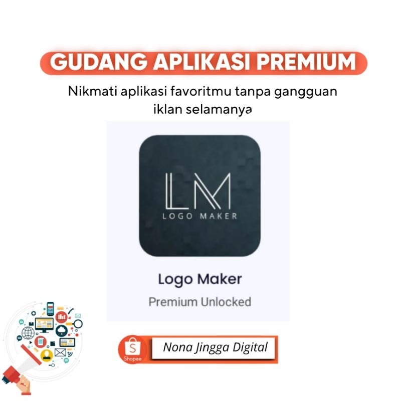 Jual LOGO MAKER PREMIUM Shopee Indonesia