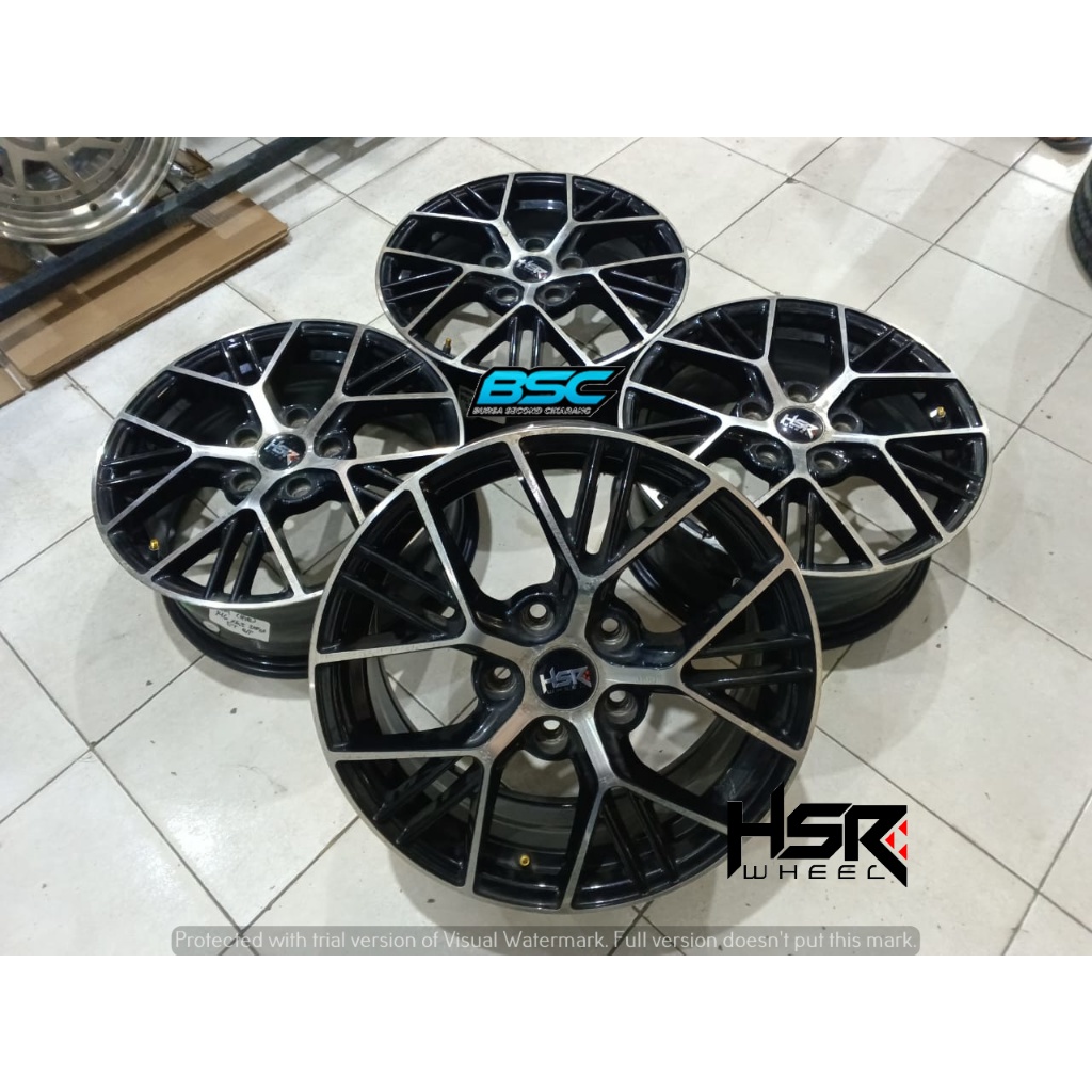 Jual Velg Mobil Racing Bekas R16 HSR Capri Pcd 5x114 Rig 16 Buat Innova ...
