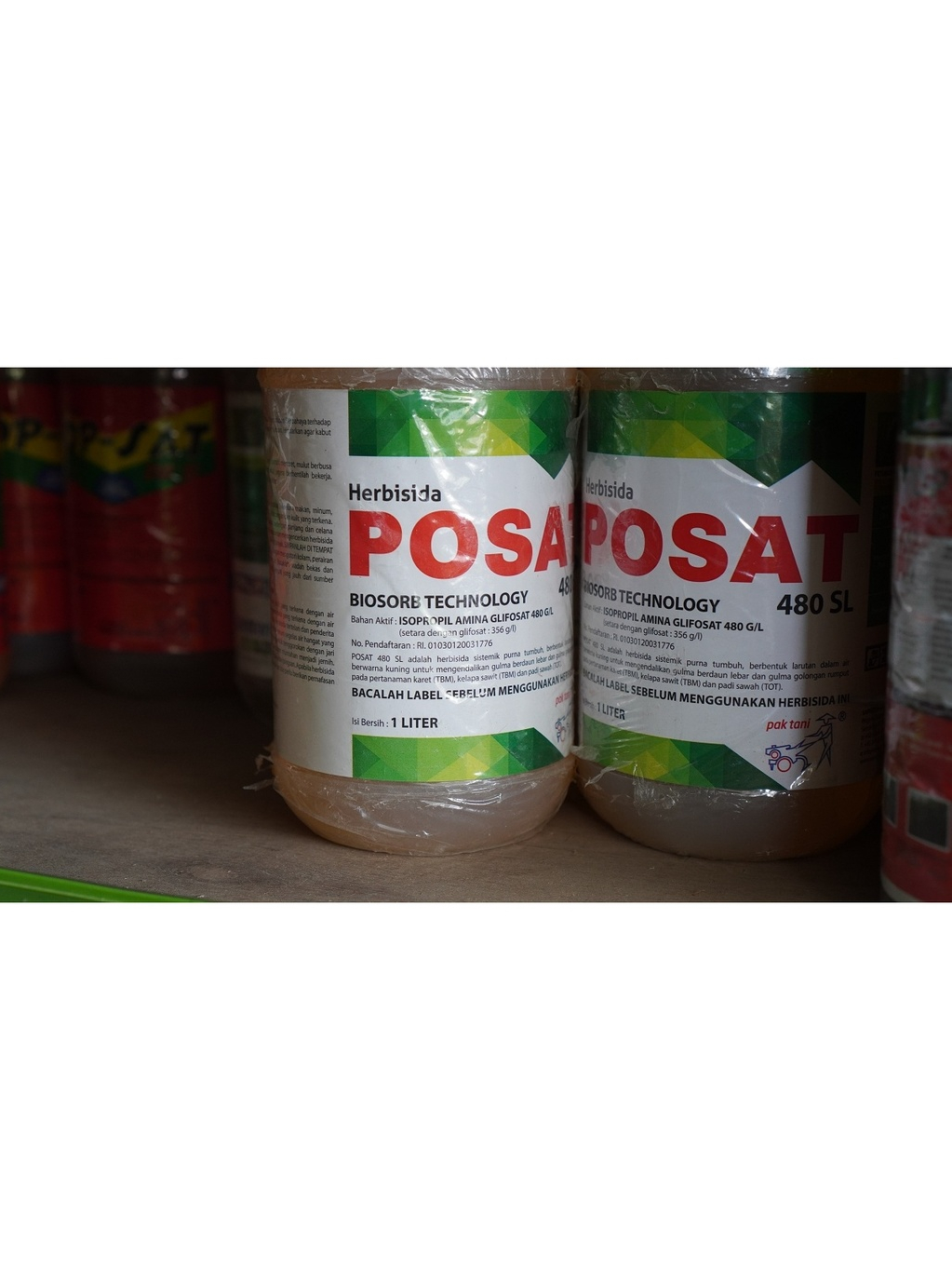 Jual Posat 480SL Herbisida Sistemik Kemasan 1 Liter Herbisida Posat ...