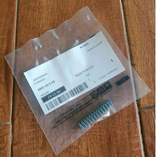 Jual per misumi SWU 10 - 4,5 biru muda original jepang / per misumi ...