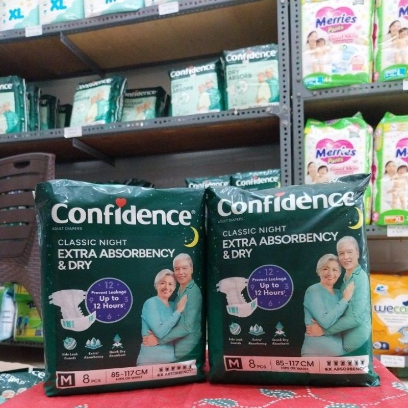 Jual CONFIDENCE CLASSIC NIGHT M 8 PCS | Shopee Indonesia