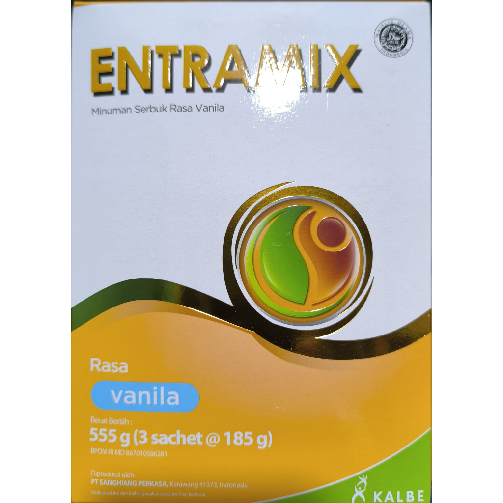 Jual Entramix Susu Bubuk – Nutrisi Seimbang Dewasa & Lansia | Vanilla ...
