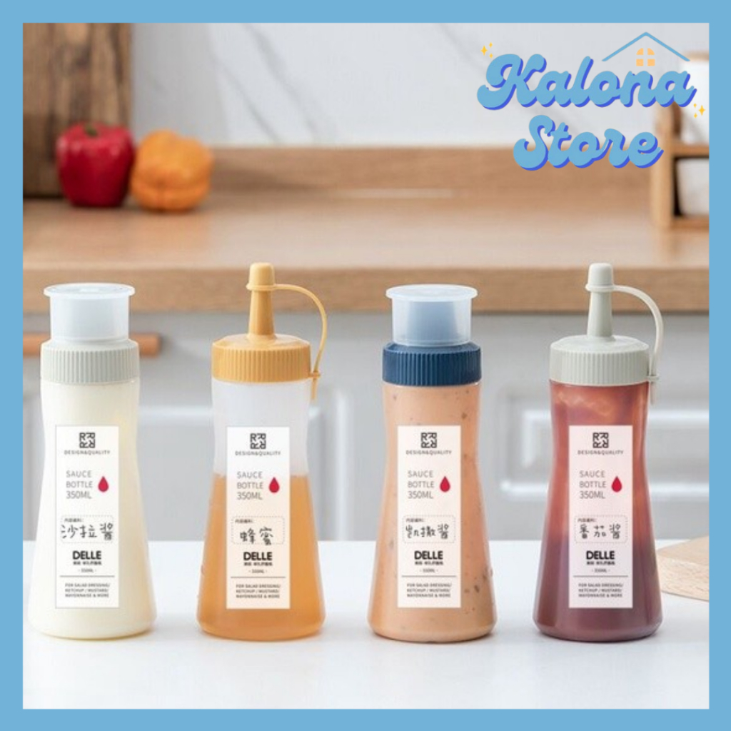Jual Kalonastore / BTL02 / DELLE Botol Sauce tomat Ketchup Salad