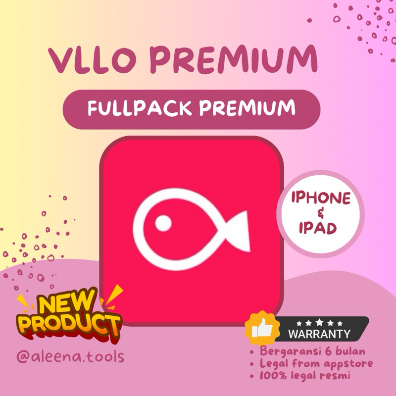 Jual VLLO Premium iOS Fullpack Bergaransi Resmi appstore | Shopee Indonesia