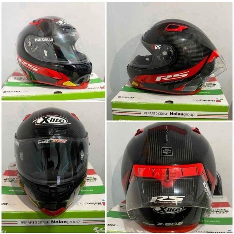 Jual helm X-lite x-803 rs Ultra Carbon second | Shopee Indonesia