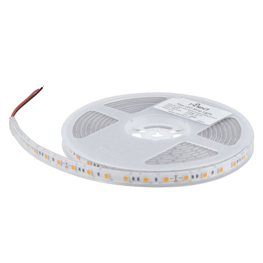 Jual HILED STRIP LED 5050 60LED 6500K 3000K BLUE 14.4W 24V OUTDOOR PC ...