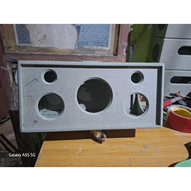 Jual CUSTOM BOX 2.1 SUB 4 inch mid 2,7 inch tweeter 1,25 inch P38 x L18 ...