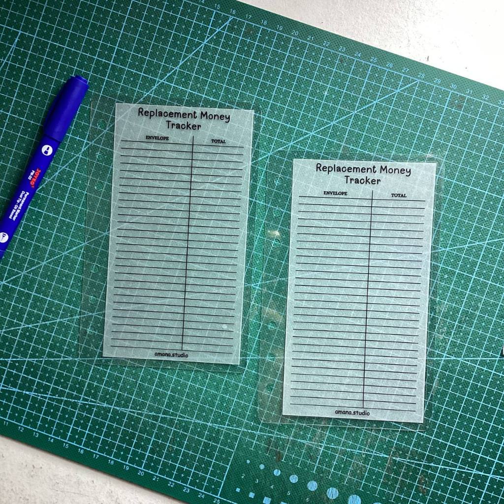 Jual Replacement Money Tracker / Tracker Money Slip / Tracker Uang ...
