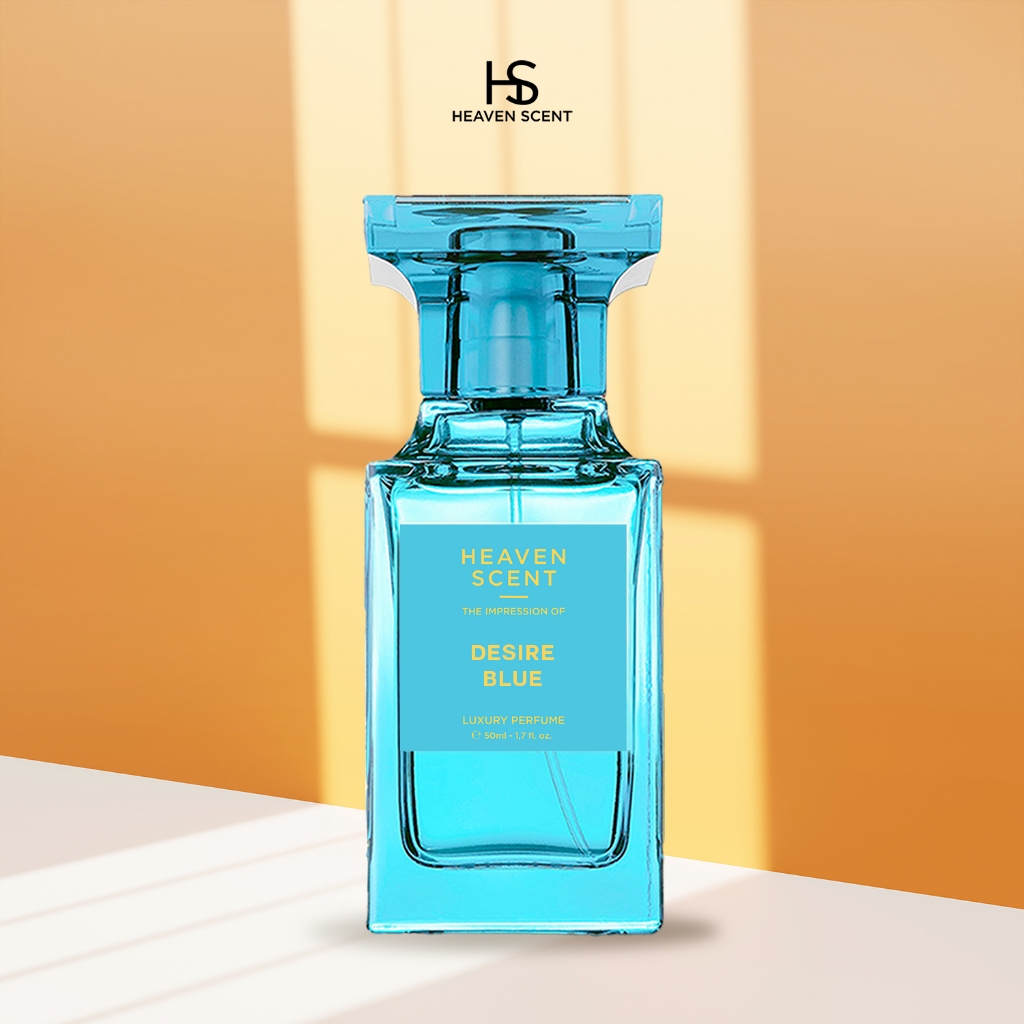Jual Heaven Scent Parfum Desire Blue 50ml Parfum Pria EDP | Shopee
