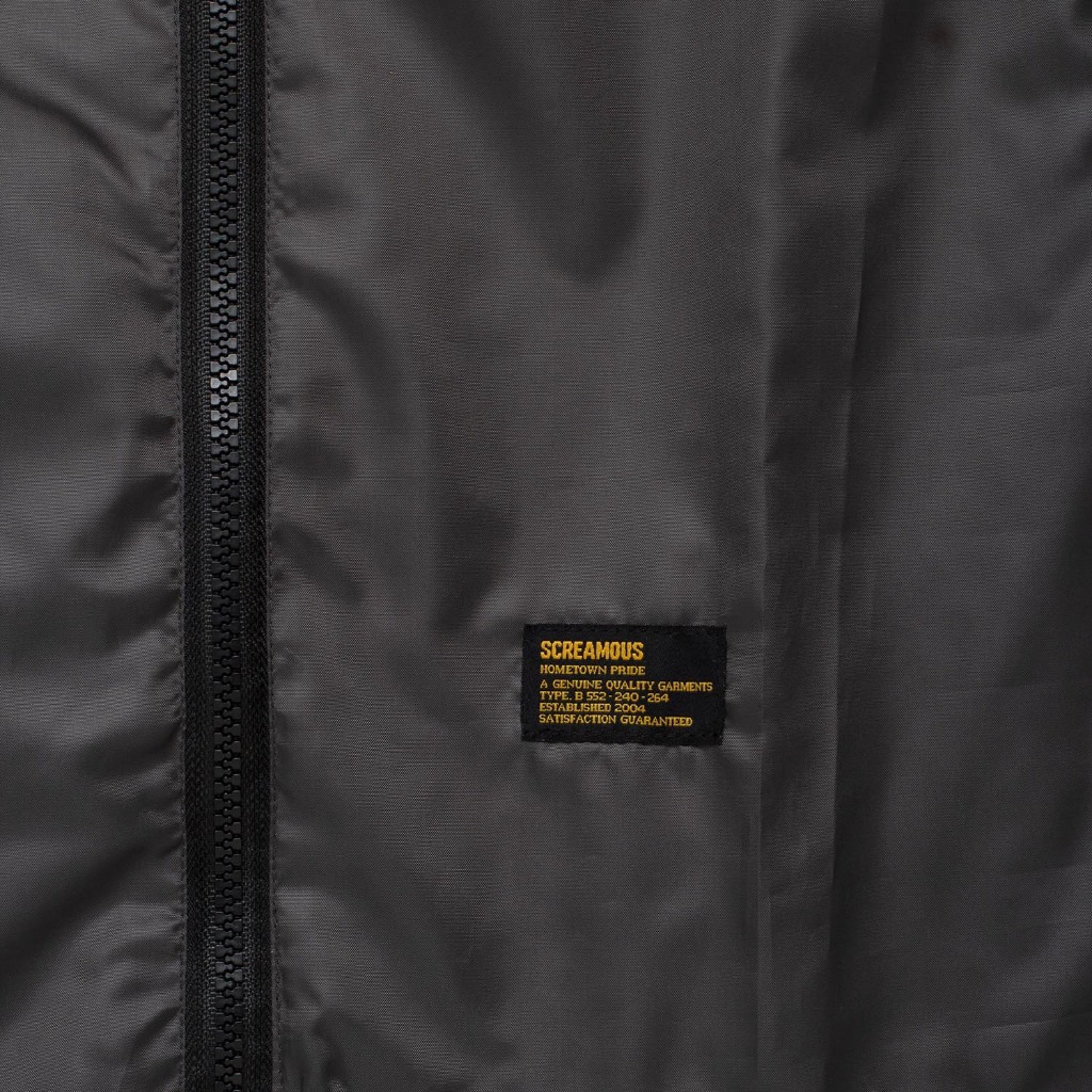 Jual Screamous Reversible Jacket ARILE DARK GREY - WHITE | Shopee Indonesia