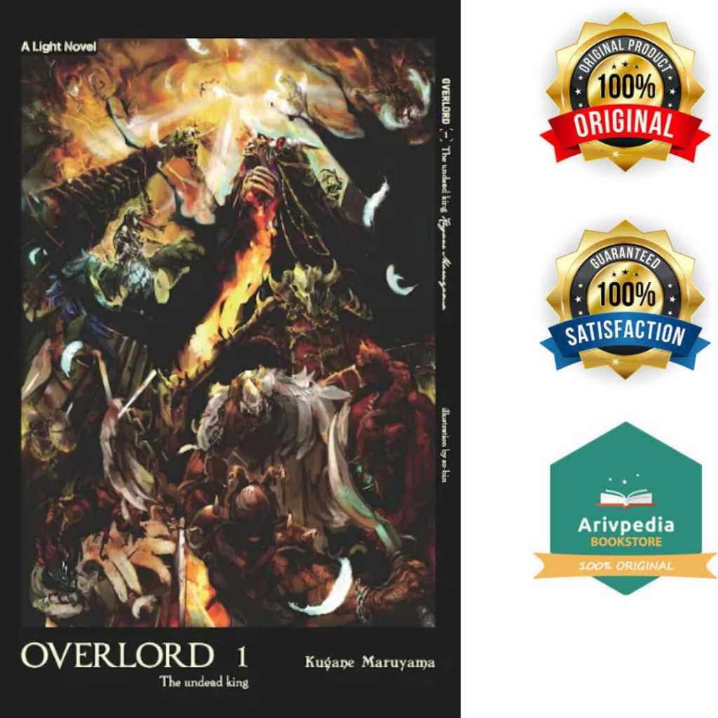 Jual Overlord 1 - The Undead King By Kugane Maruyama (Light Novel ...