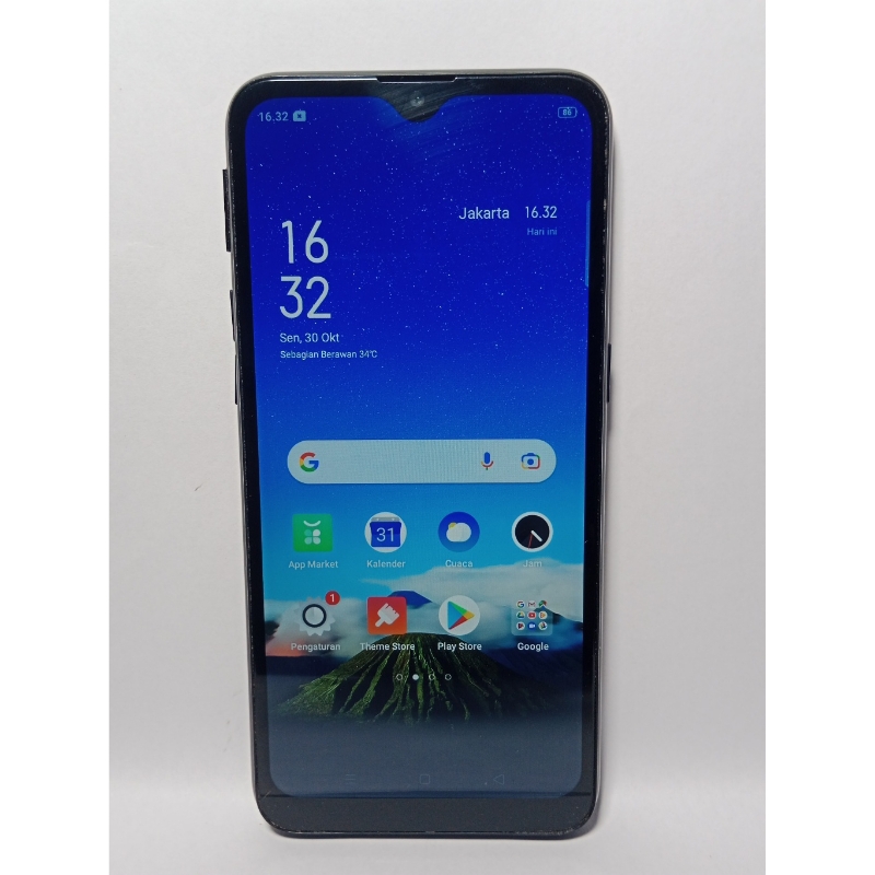 Jual Oppo A1K ram 2/32 (4G) Handphone second murah berkualitas | Shopee ...