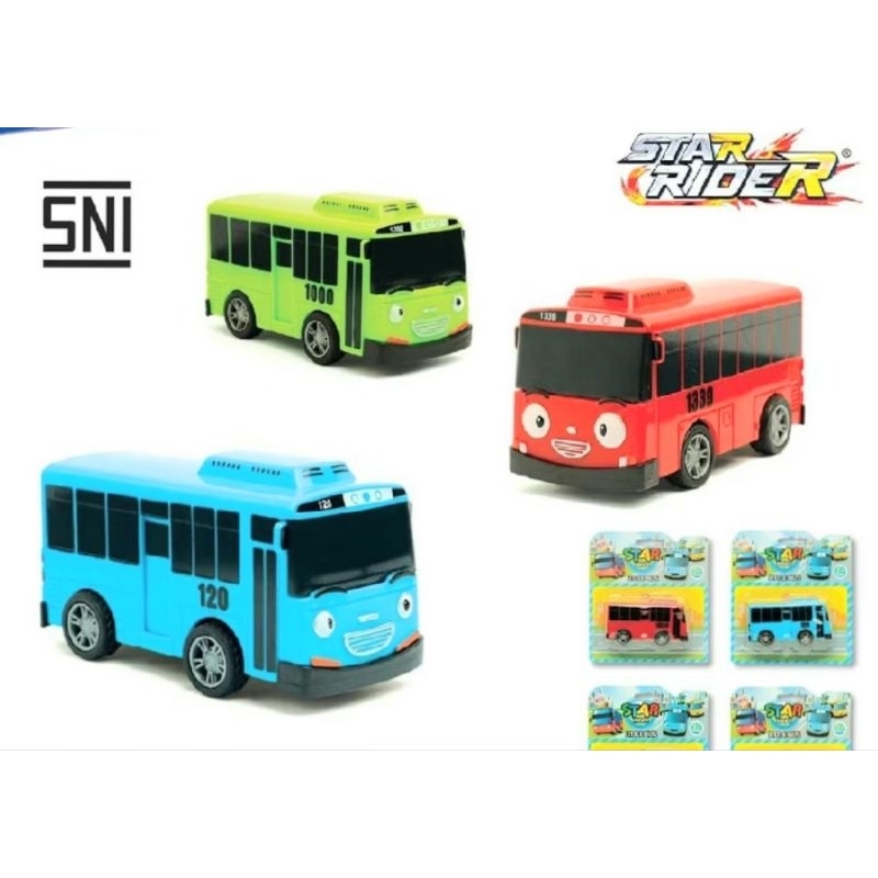Jual Star Rider Mainan Little Bus Tayo | Shopee Indonesia
