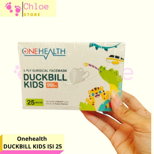 Jual Masker Duckbill Kids OneHealth isi 25 Pcs | Shopee Indonesia