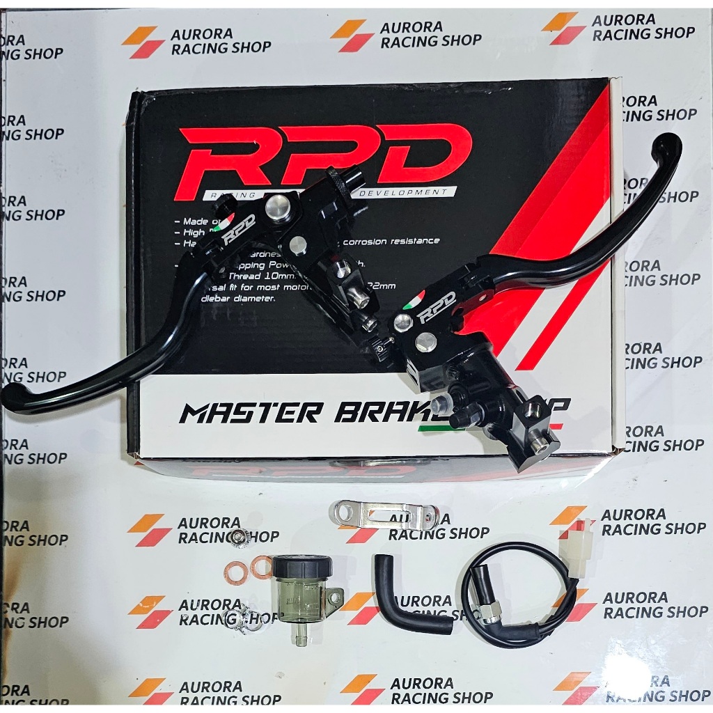 Jual MASTER REM RPD 100 RADIAL KANAN 17 MM & HANDLE KIRI KOPLING RPD ...