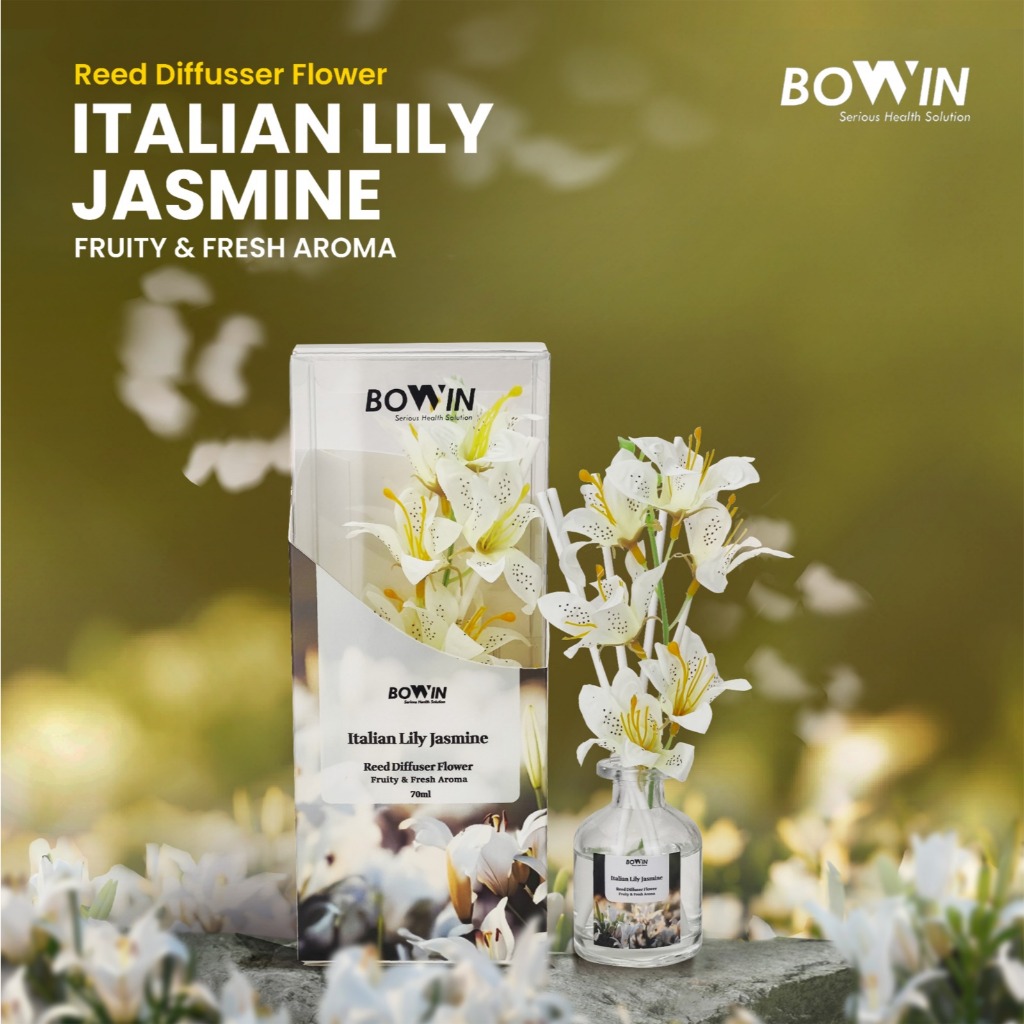 Jual Bowin Reed Diffuser Flower 70ml (Tahan 2 Bulan)- Aromaterapi ...