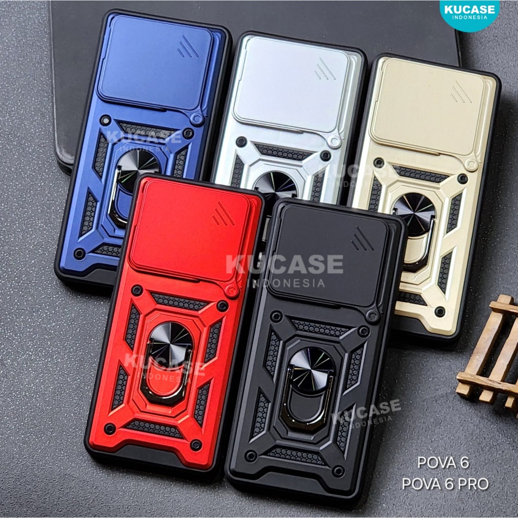 Jual Tecno Pova 6 Tecno Pova 6 Pro Tecno Pova 5 Softcase slide Armor ...