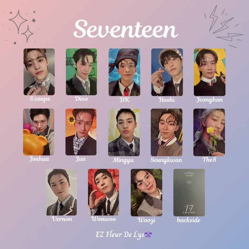 ディノ SEVENTEEN Kit キノ BEST ALBUM 17 IS RIGHT HERE フォト