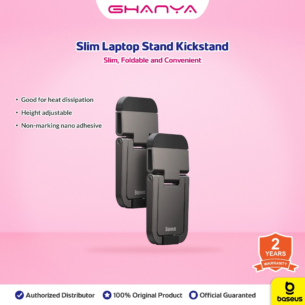 Jual BASEUS ORIGINAL Slim Laptop Stand Kickstand Notebook Holder ...