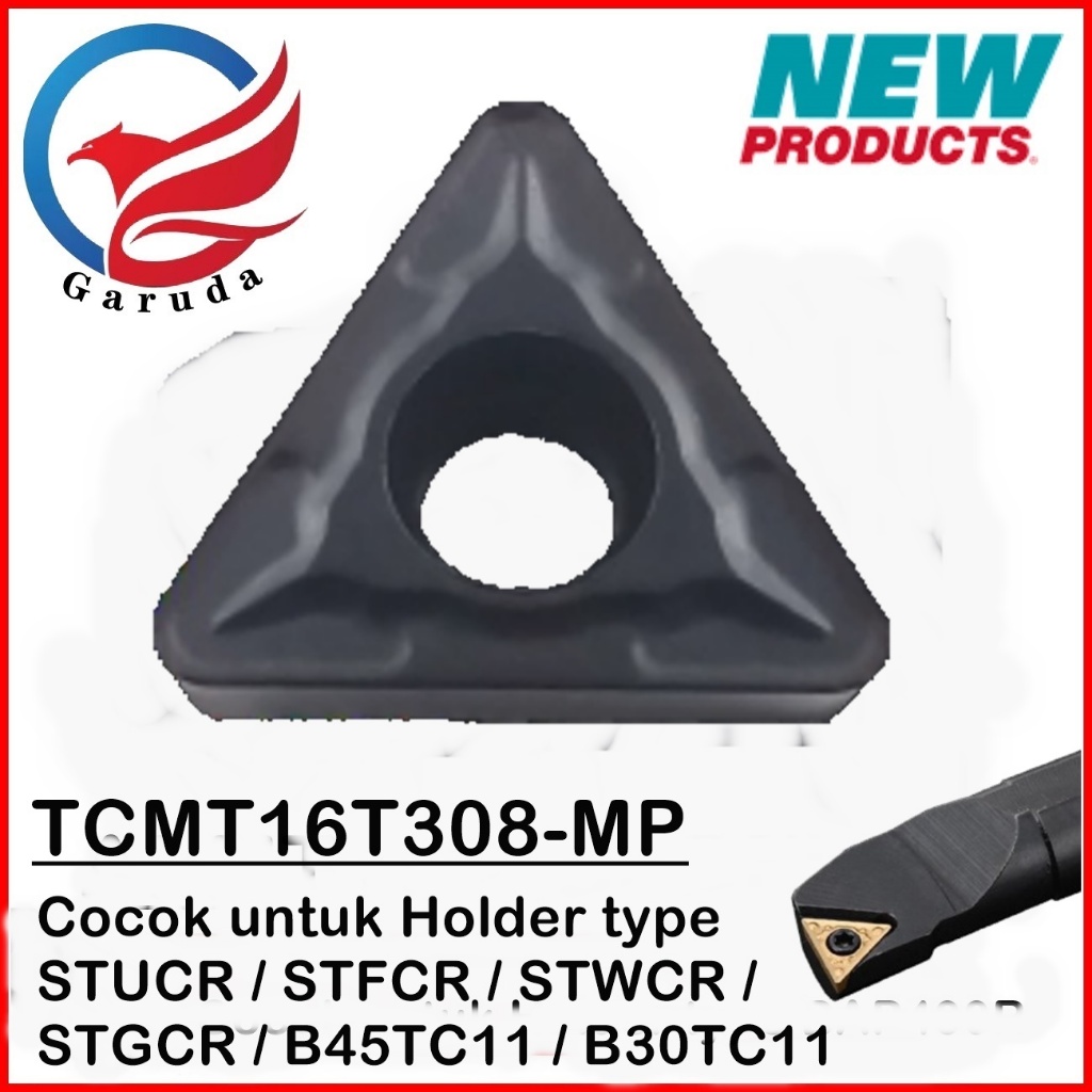 Jual INSERT BUBUT TCMT16T308-MP INSERT MILLING MATA PAHAT BUBUT - MATA ...