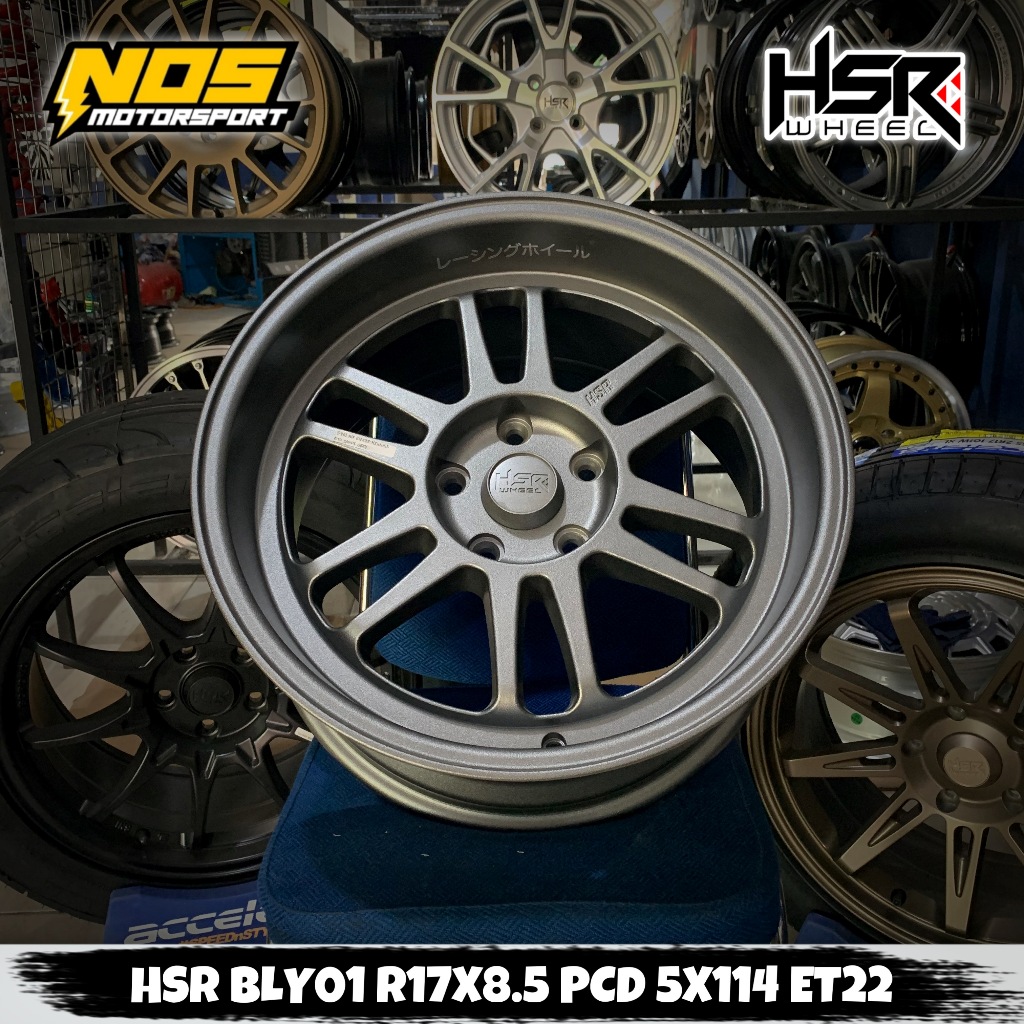 Jual VELG CELONG R17 LEBAR 8.5 RATA PCD 5X114 ET22 HSR BLY01 RING 17 ...