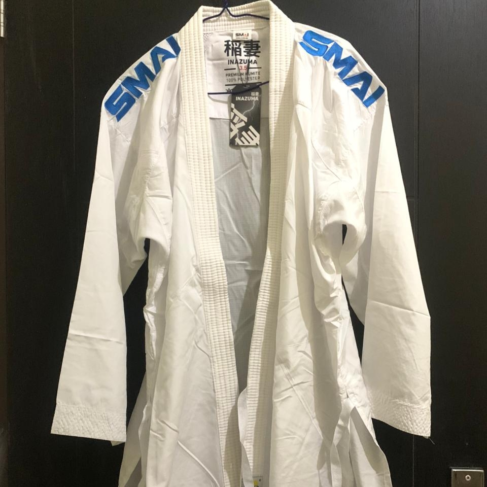 Jual Karate-Gi SMAI INAZUMA Kumite WKF Approved / Baju Kumite SMAI ...