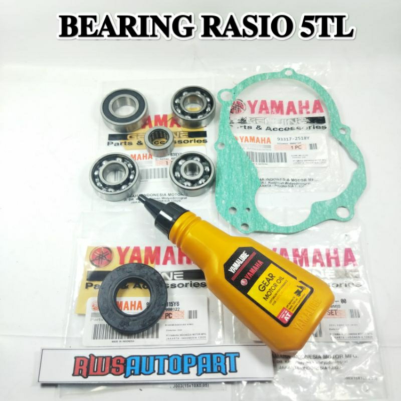 Jual Paket Bearing Rasio Gardan 8pcs 5TL Yamaha Mio Sporty Mio Soul ...