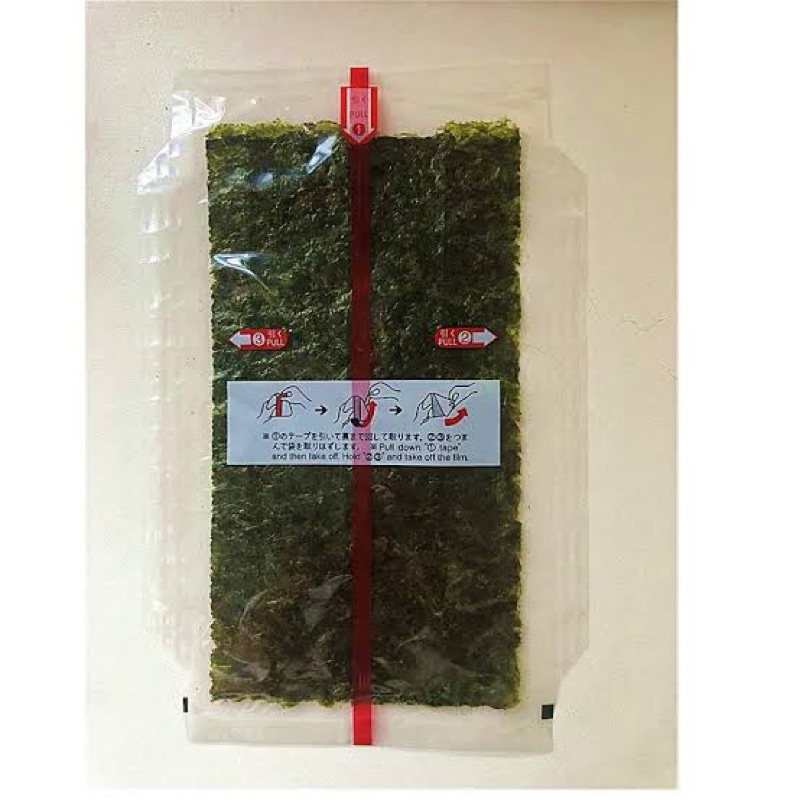 Jual ONIGIRI TRIANGLE 100 SHEET POLOS / ONIGIRI SEGITIGA / NORI MUSUBI ...